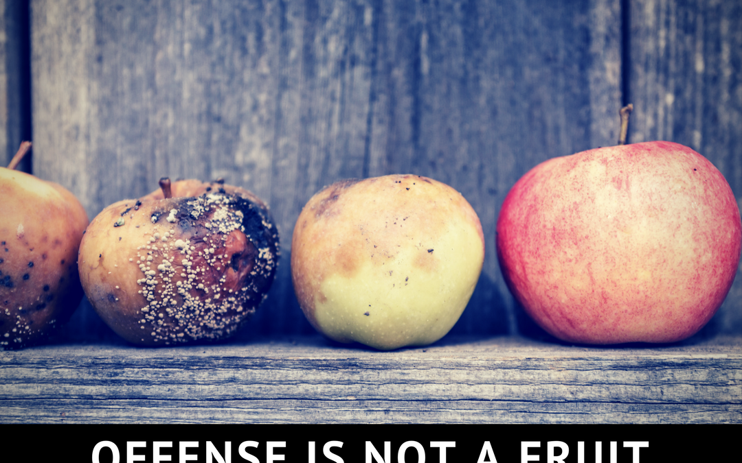 Offense is Not a Fruit – Following the Matthew 18 Protocol